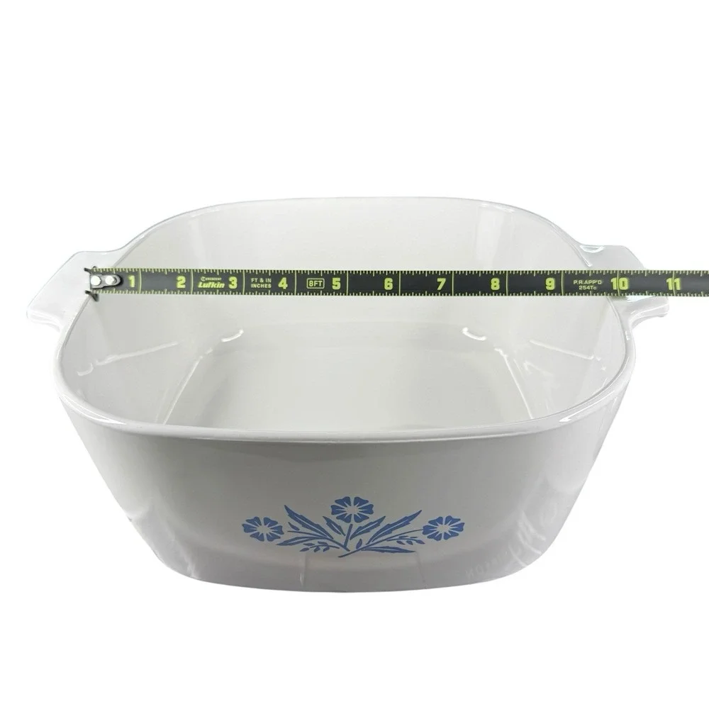 Corning Ware 4 qt Casserole Blue Cornflower P-84-B w/ Lid P-12-C